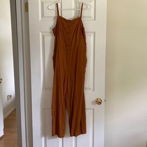 Old Navy burnt orange jumpsuit